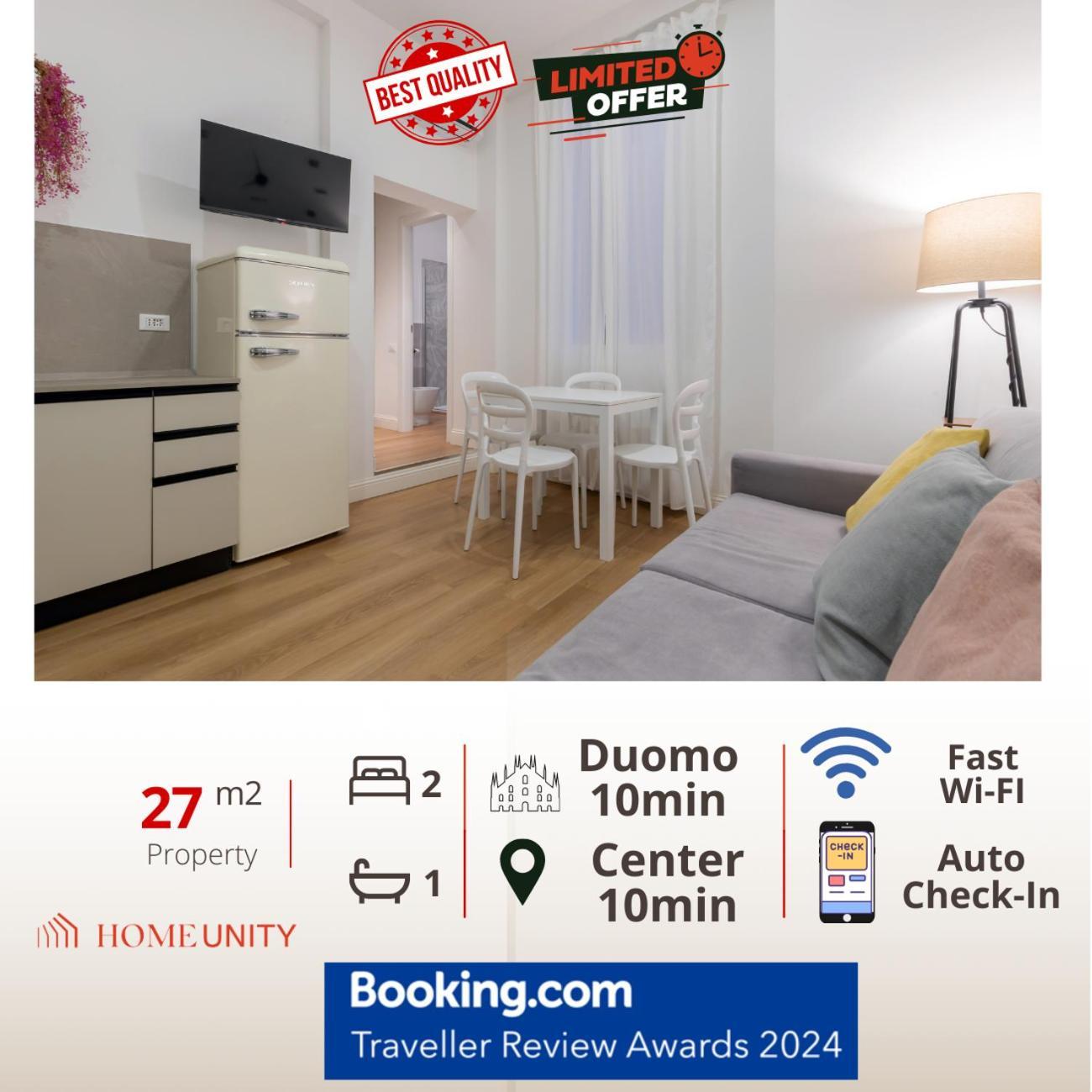 Nuovo Intimo Apt A 10Min Dal Duomo - Homeunity Milano Exterior foto